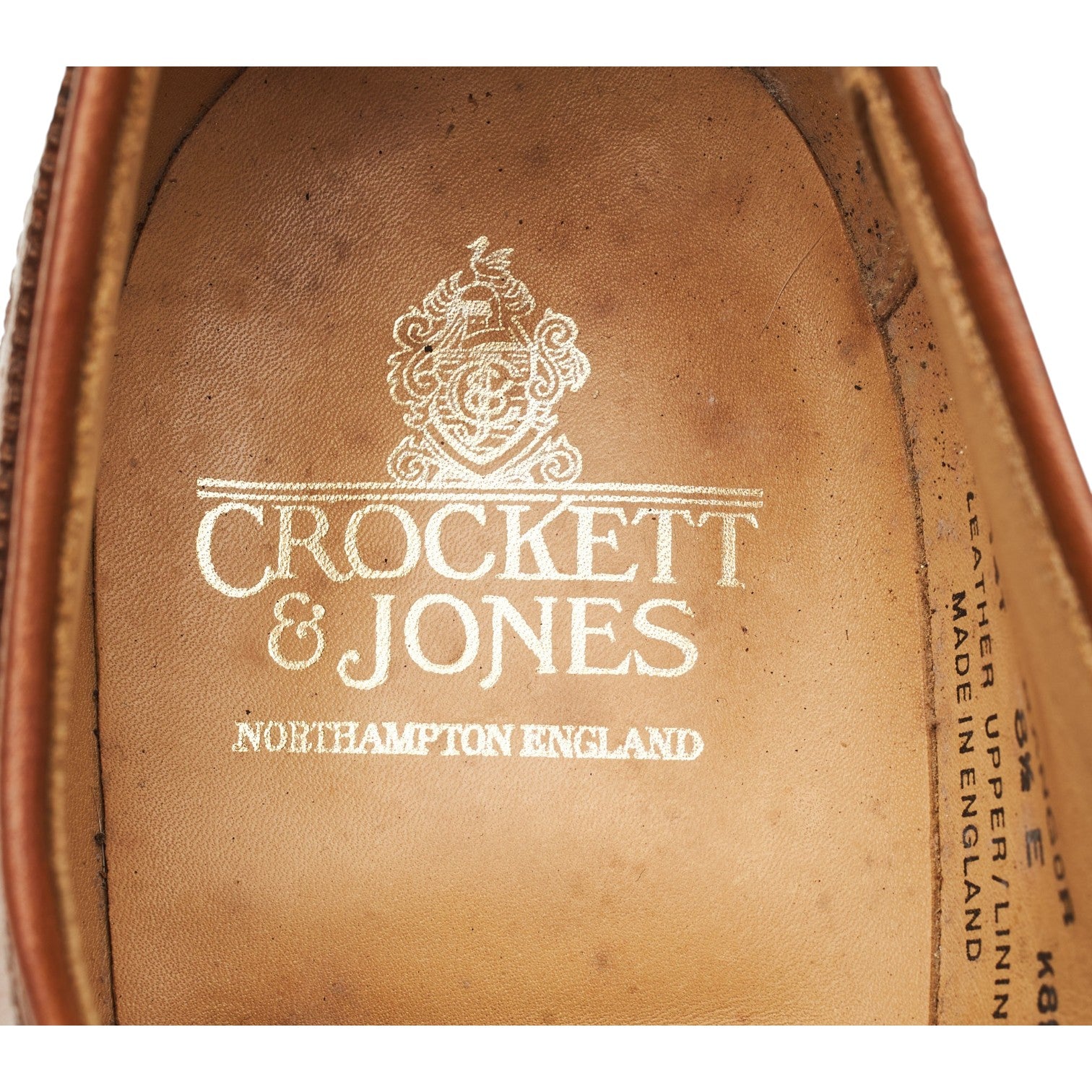 Crockett & Jones Bangor derbys homme cuir marron UK 8.5