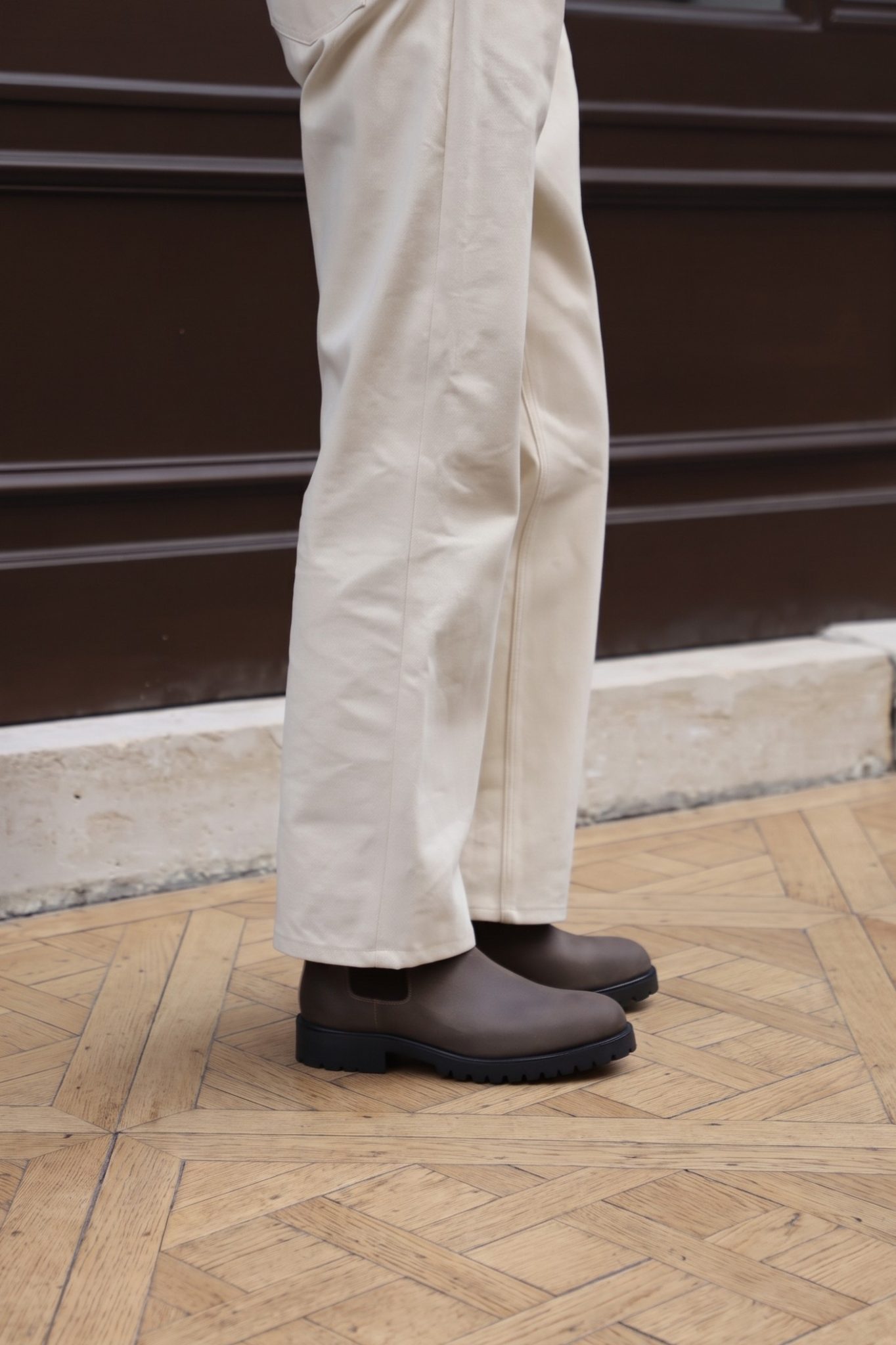 Malfroid Berrière II bottine chelsea cuir gras