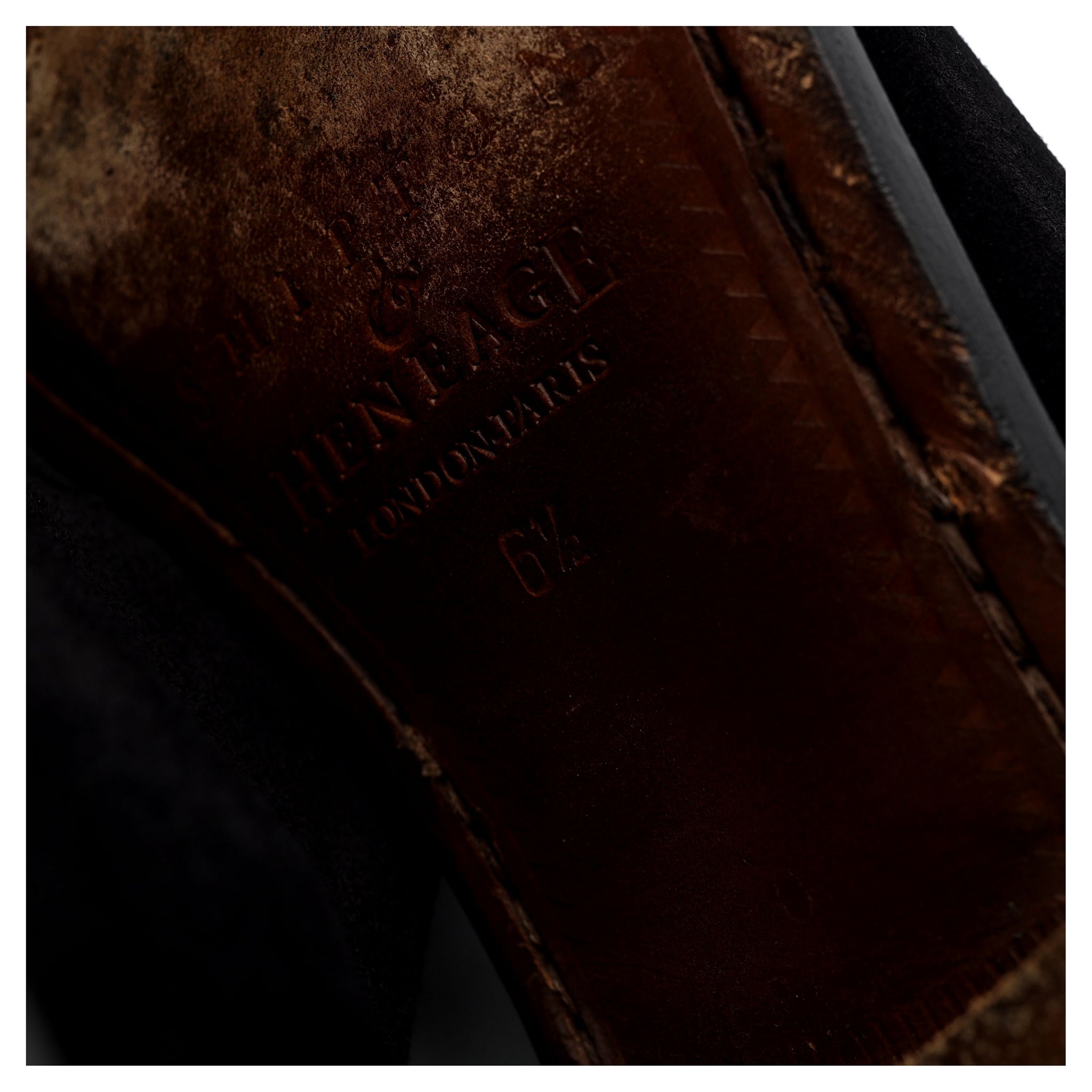 Boots Chelsea Shipton & Heneage suède noir UK 6.5