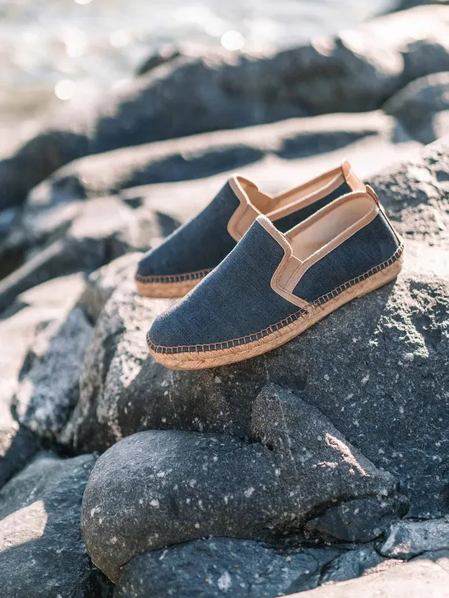Toni Pons Dallas espadrilles toile homme bleu marine