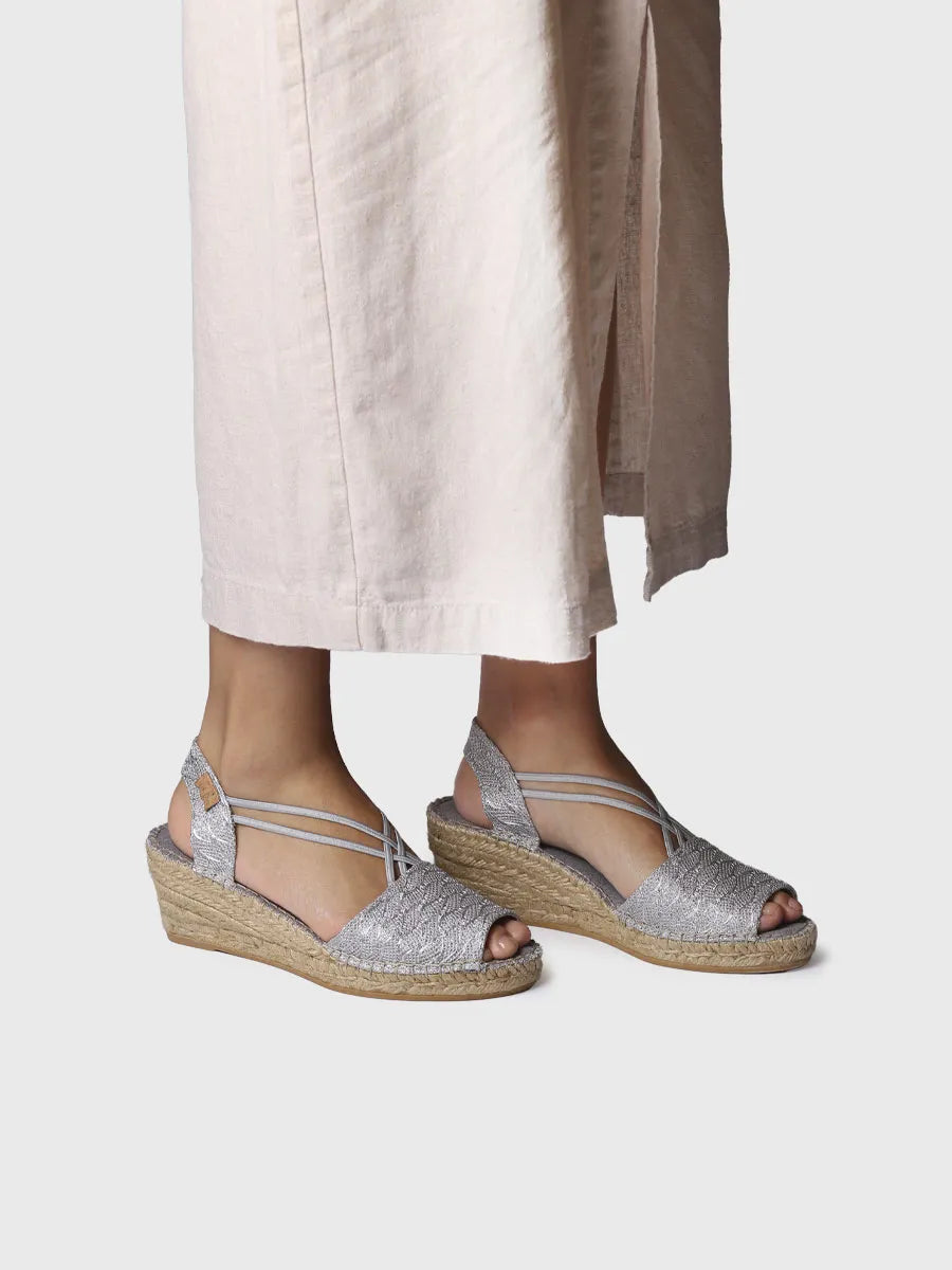 Toni Pons Tess-CG espadrille tissu brillant