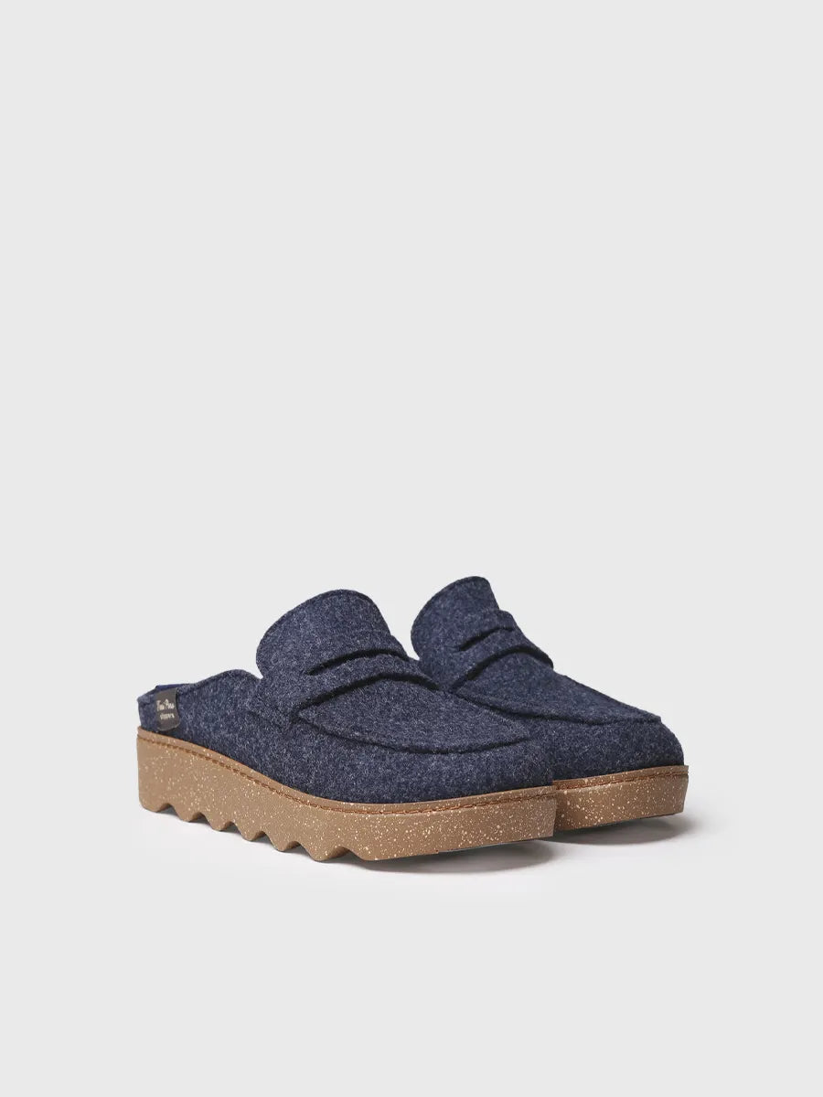Toni Pons Jaden-FR chaussons femme feutre recyclé marine