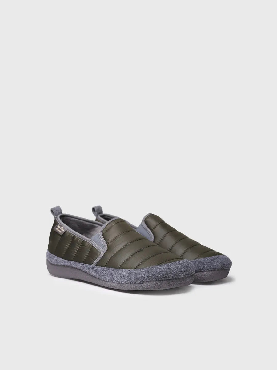 Toni Pons Ned-TK chaussons homme matelassés kaki