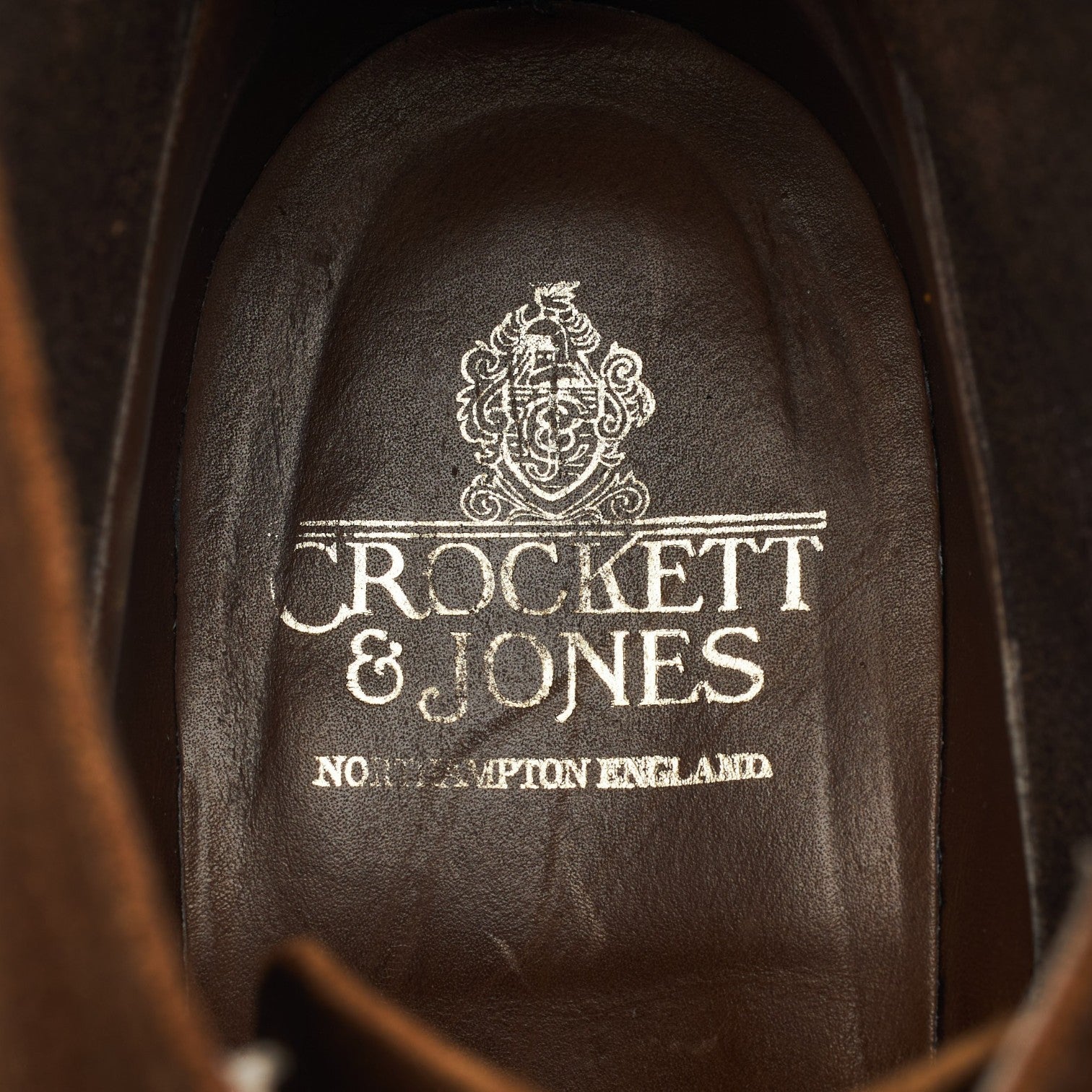 Crockett & Jones Chukka bottines daim marron UK 7.5