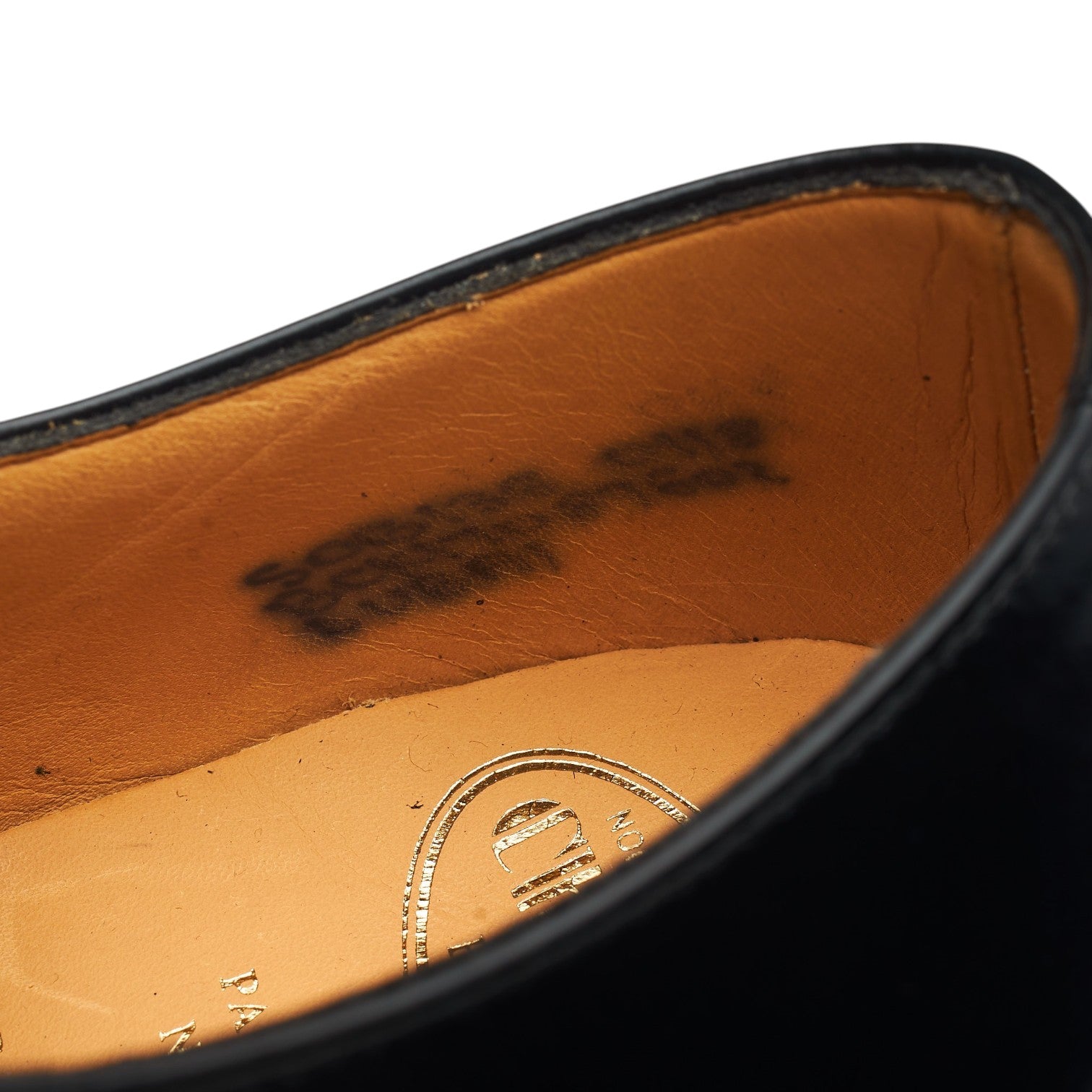 Church's Dubai richelieu cuir noir UK 5 bout droit
