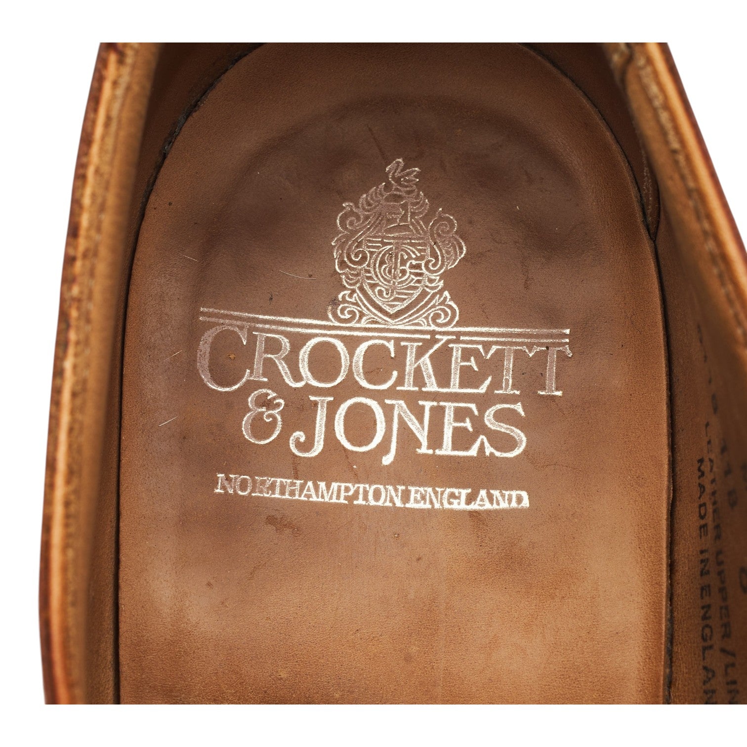 Crockett & Jones Monkton derbies boucle marron UK 8