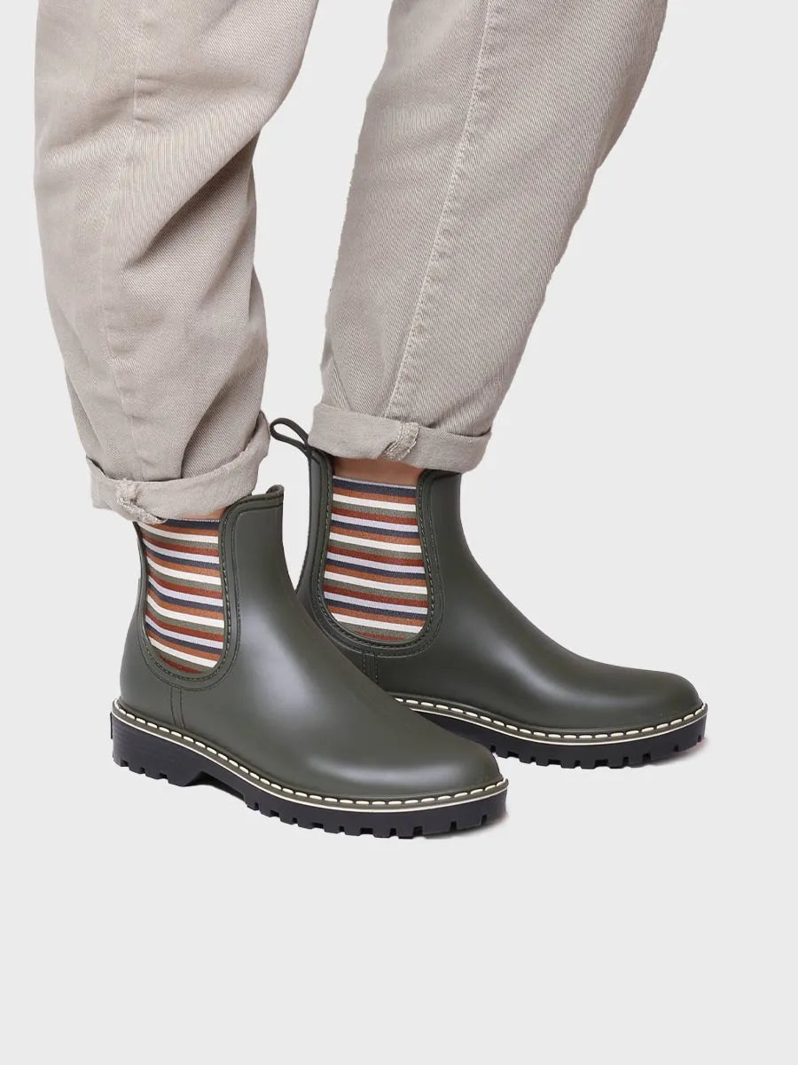 Toni Pons Corbin bottine imperméable kaki