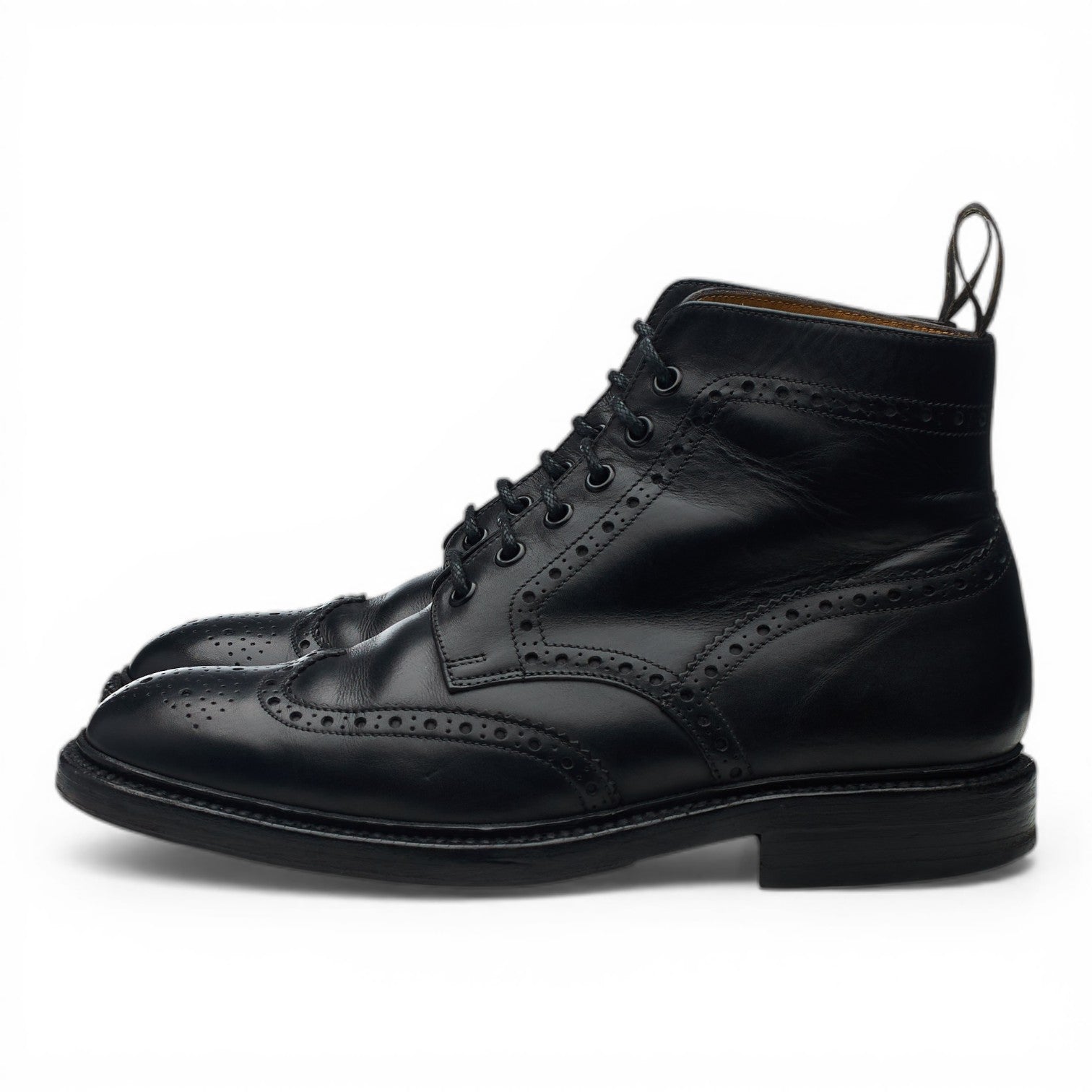 Loake 1880 Burford 2 bottines cuir noir 7 UK