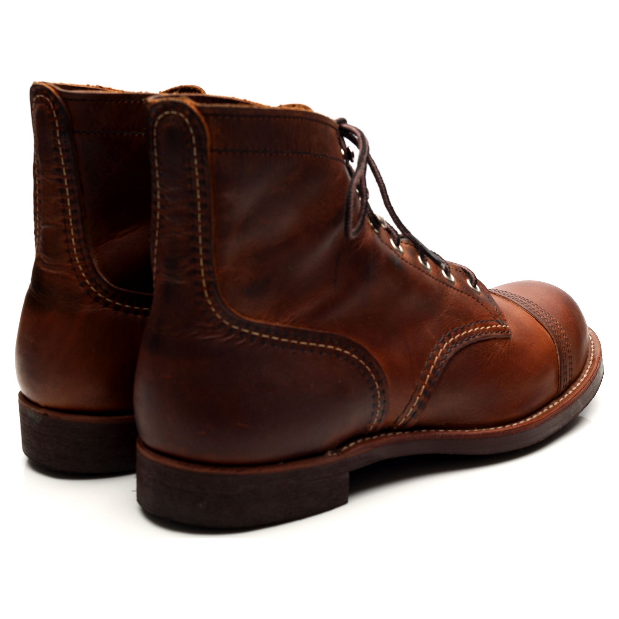 Red Wing Iron Ranger 8085 boots cuir marron 8 UK