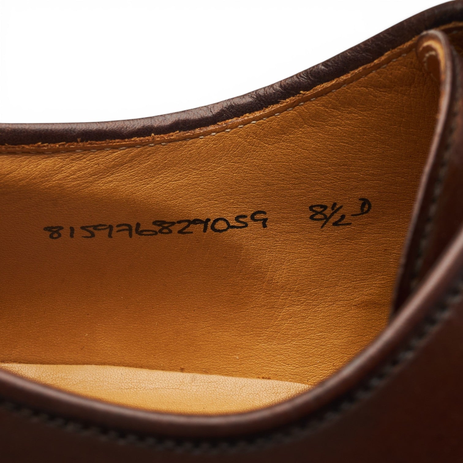 Ralph Lauren Marlow derbys cordovan marron 7.5 UK
