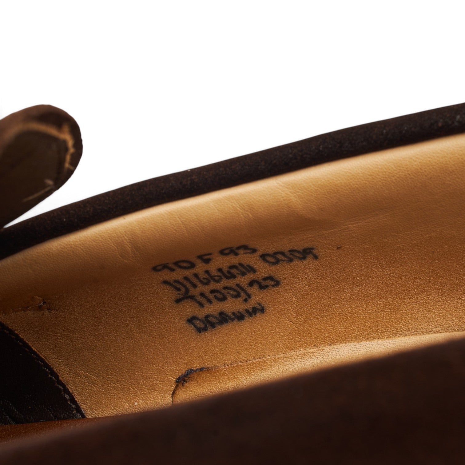 Church's Darwin mocassin suède marron UK 9