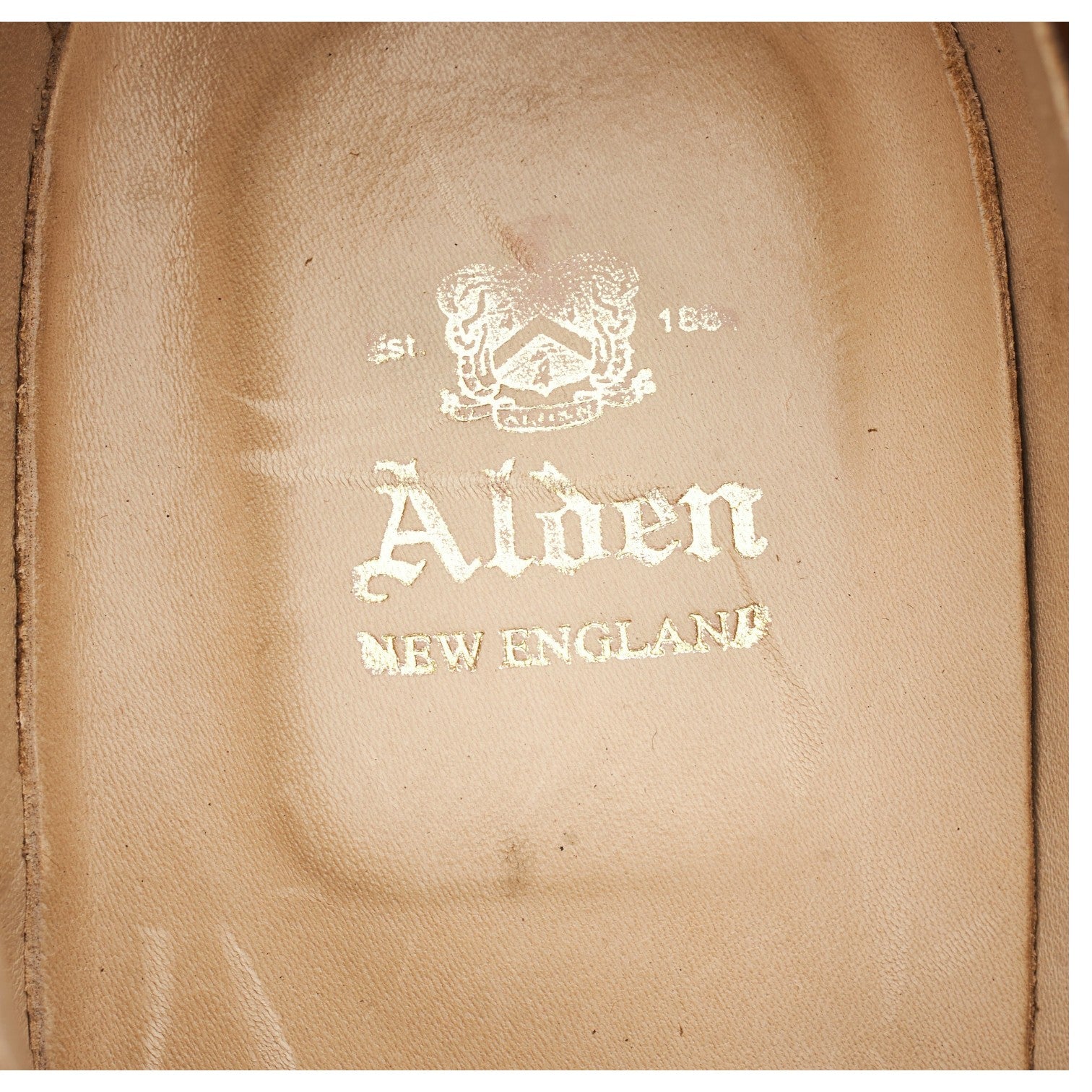 Alden 29336F Derby daim marron clair UK 9