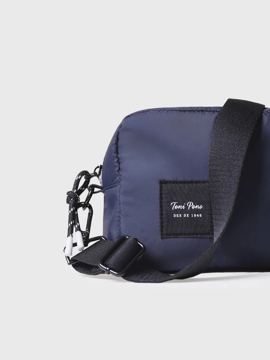 Toni Pons Granger sac bandoulière marine matelassé