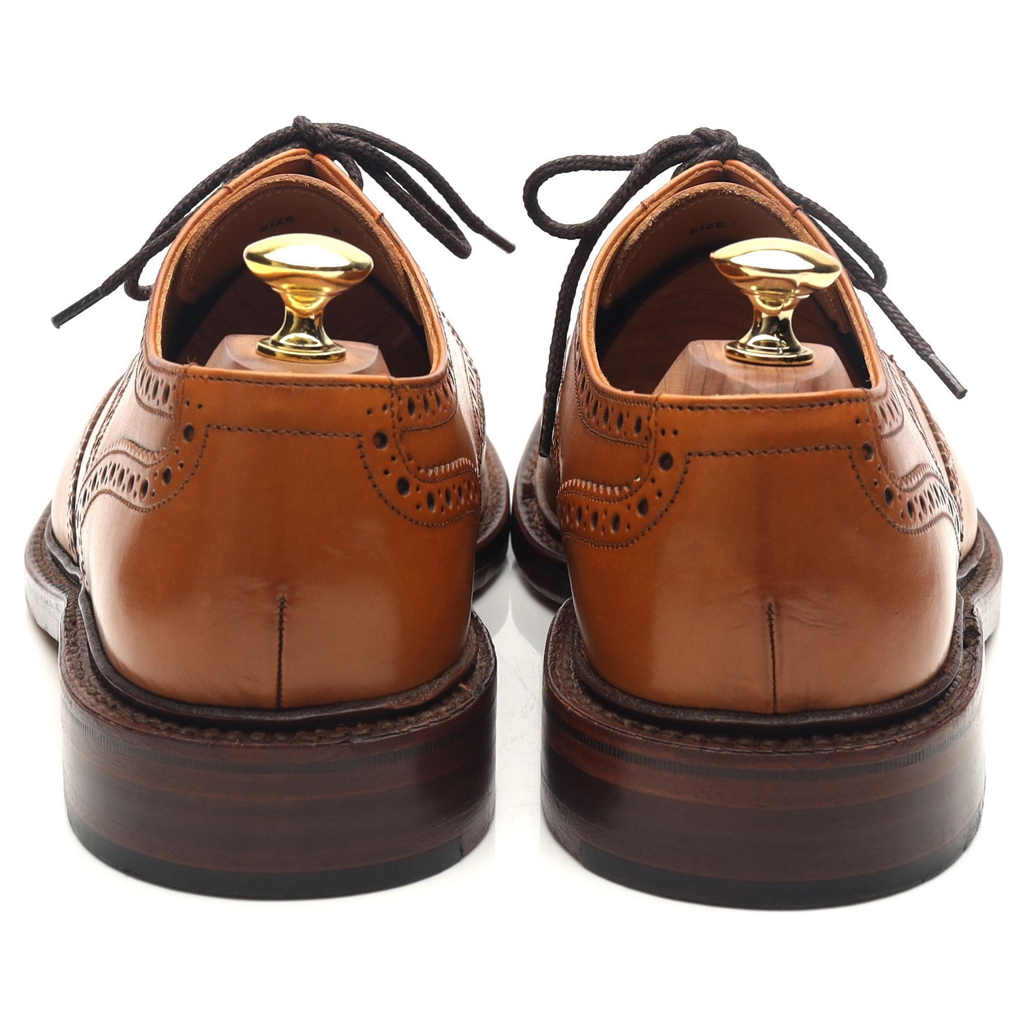 Loake 1880 Chester 2 derby cuir marron UK 8