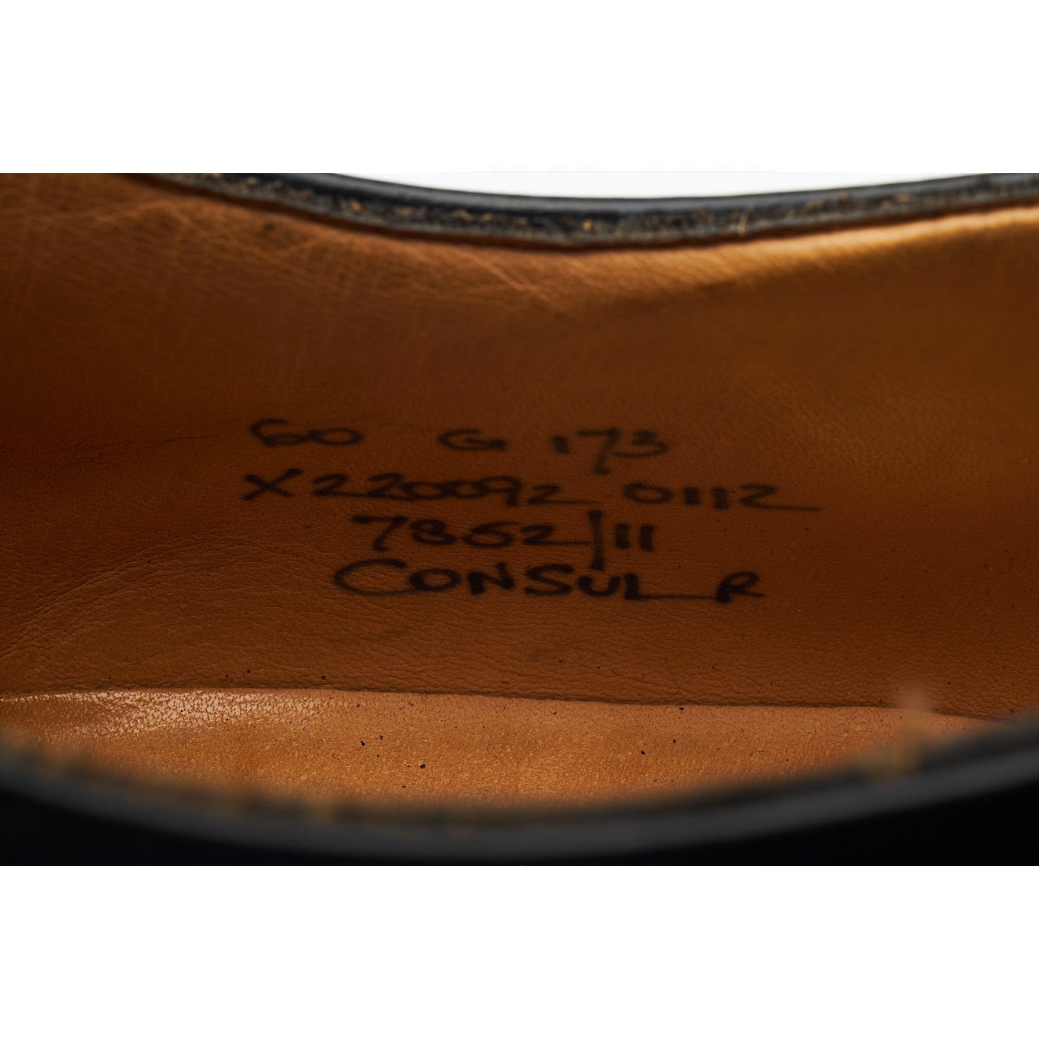 Church's Consul oxford cuir noir pointure 6