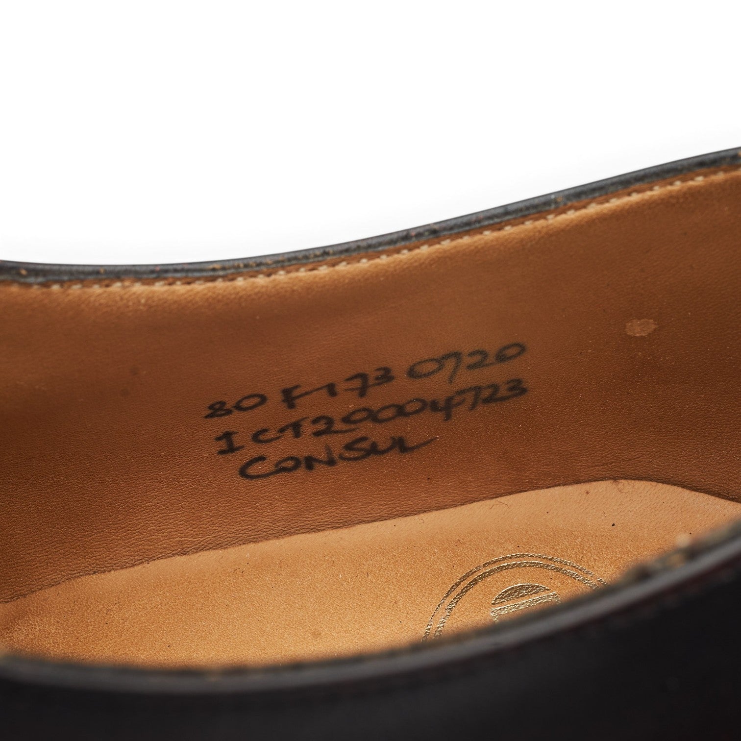 Church's Consul oxford cuir marron UK 8