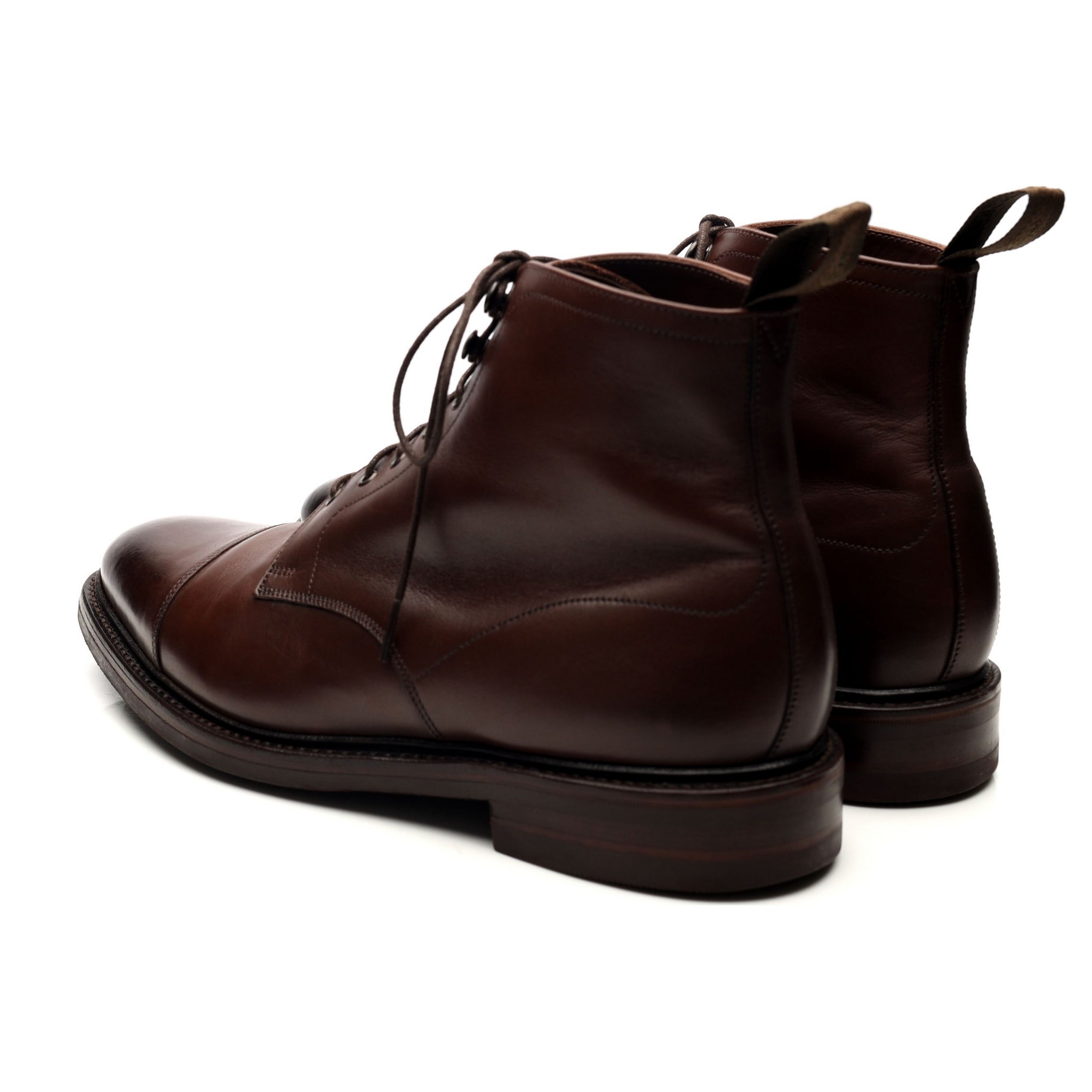 Loake 1880 Roehampton boots cuir marron foncé UK 8,5