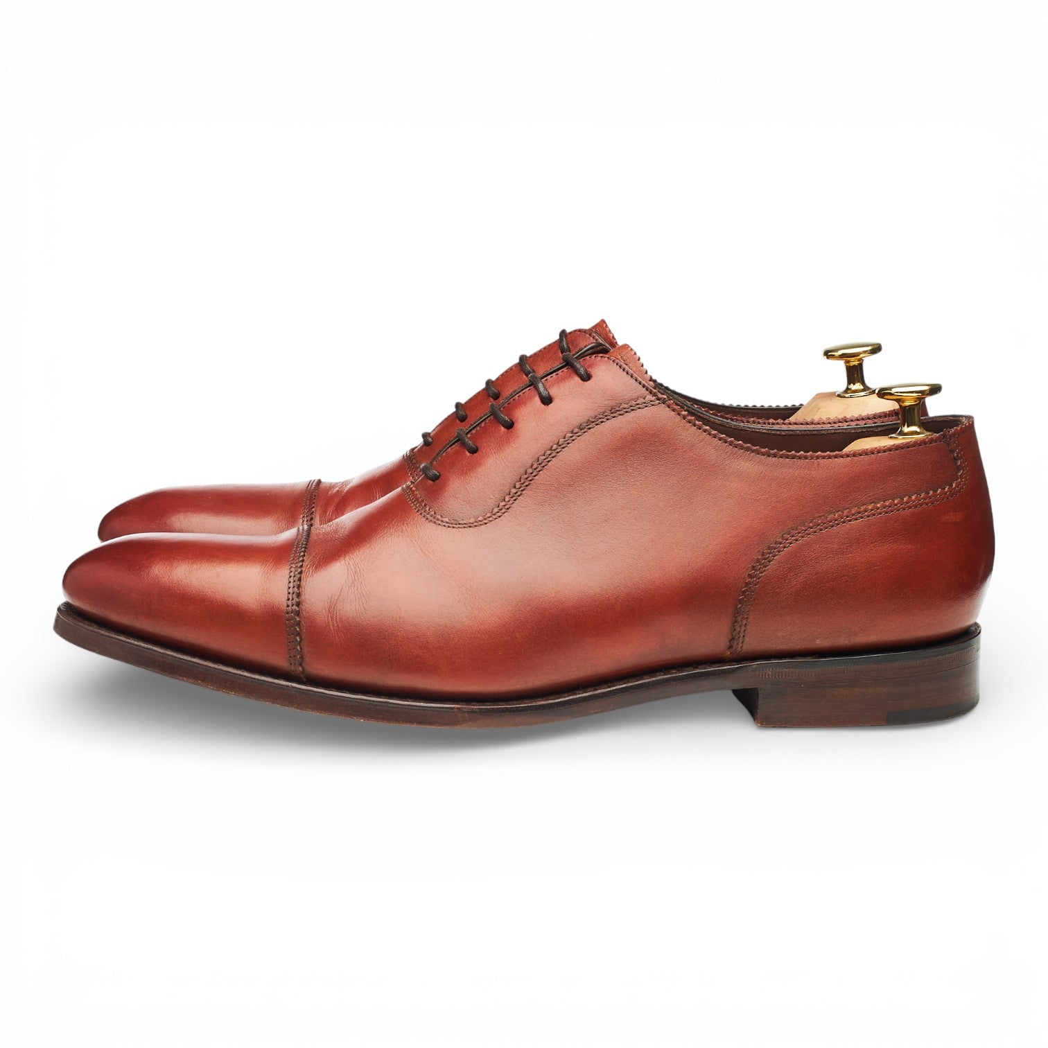 Loake 1880 Legacy Evans richelieu cuir marron pointure UK 10