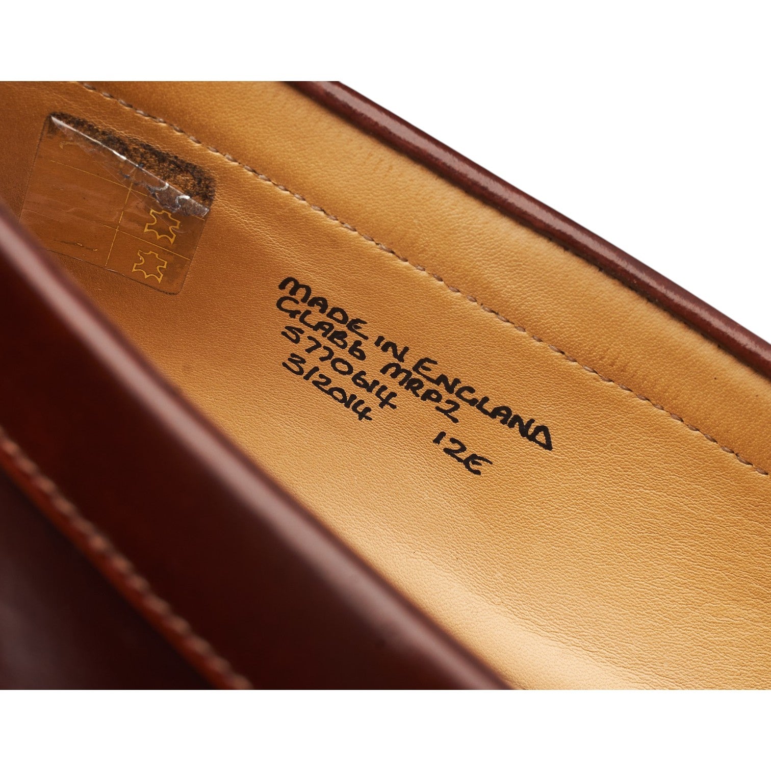 Grenson G:Lab MRP2 mocassin cuir marron UK 12
