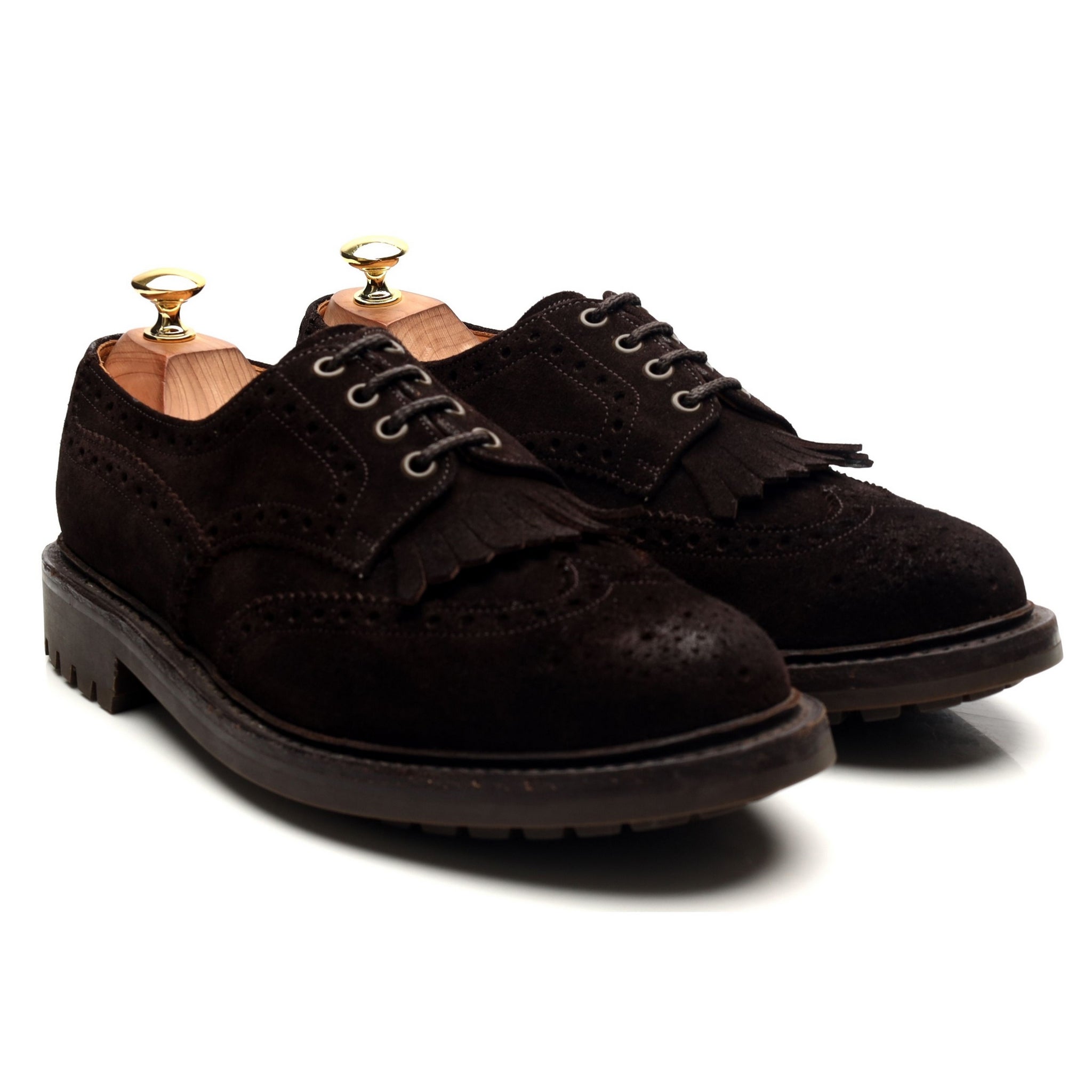 Church's Plowden derby suède marron pointure UK 8,5
