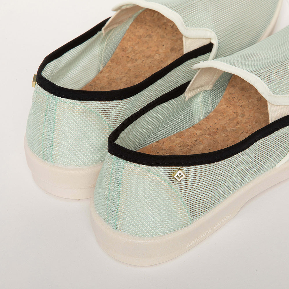 Rivieras Classic Recif espadrilles vert d’eau mesh