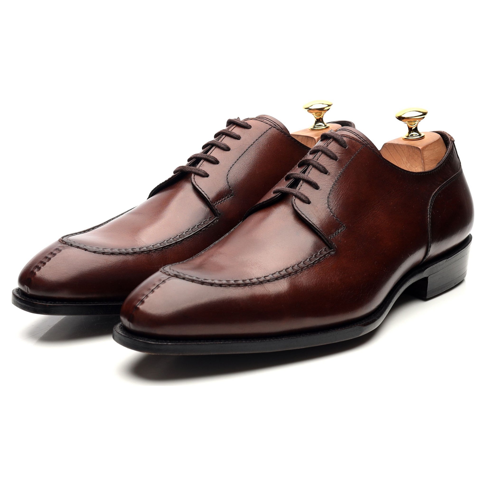 CNES Shoemaker STD derbies cuir marron UK 10.5 E