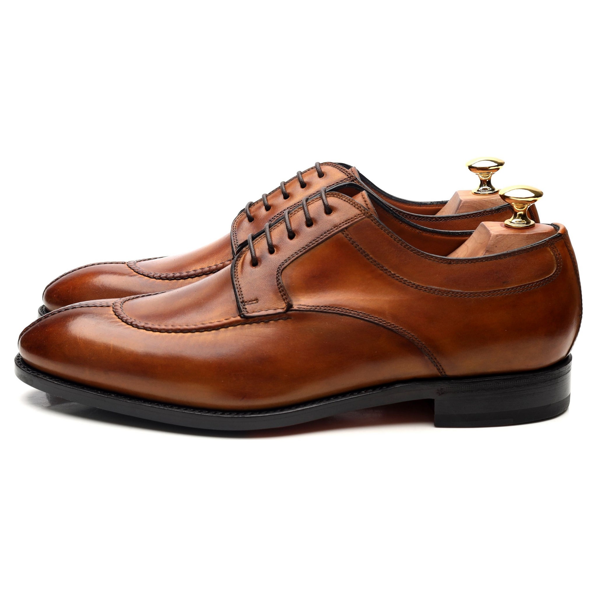 Bontoni Magnifico derby cuir marron UK 9 veau