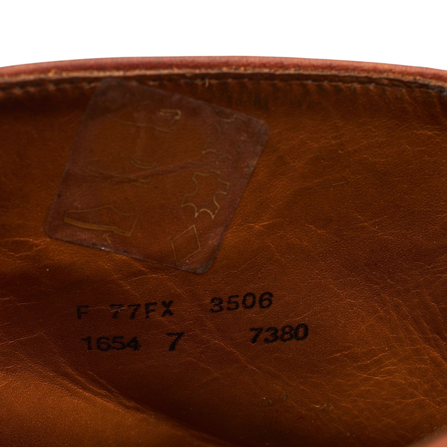 Alfred Sargent Grasmere bottes brogue cuir marron UK 7