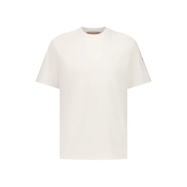 Rivieras Tropez t-shirt coton blanc poche manche