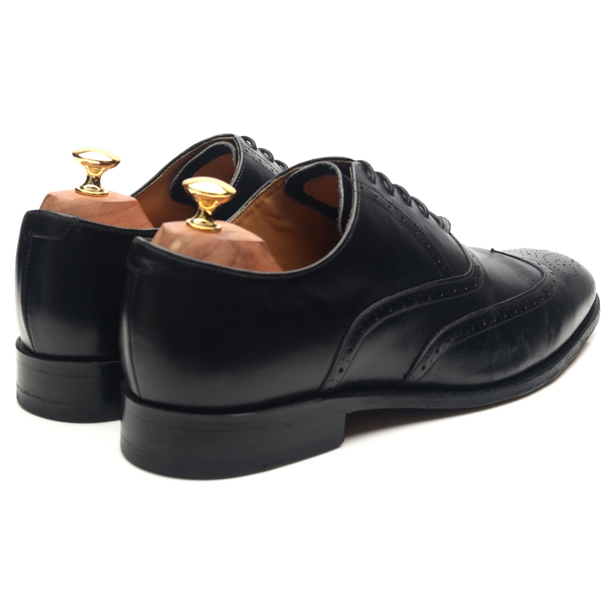 Barker brogues cuir noir pointure UK 10