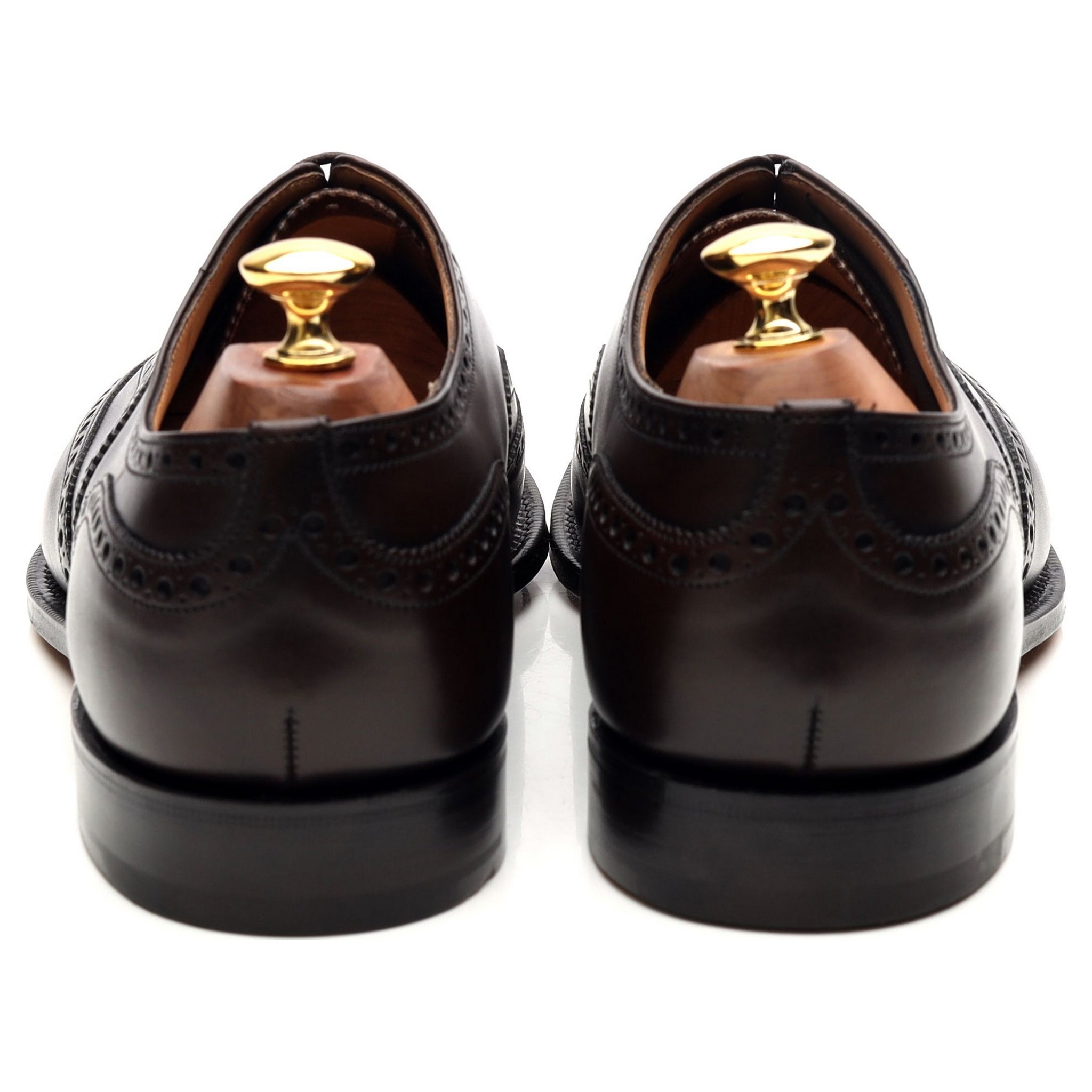 Church's Chetwynd derbies cuir marron UK 9