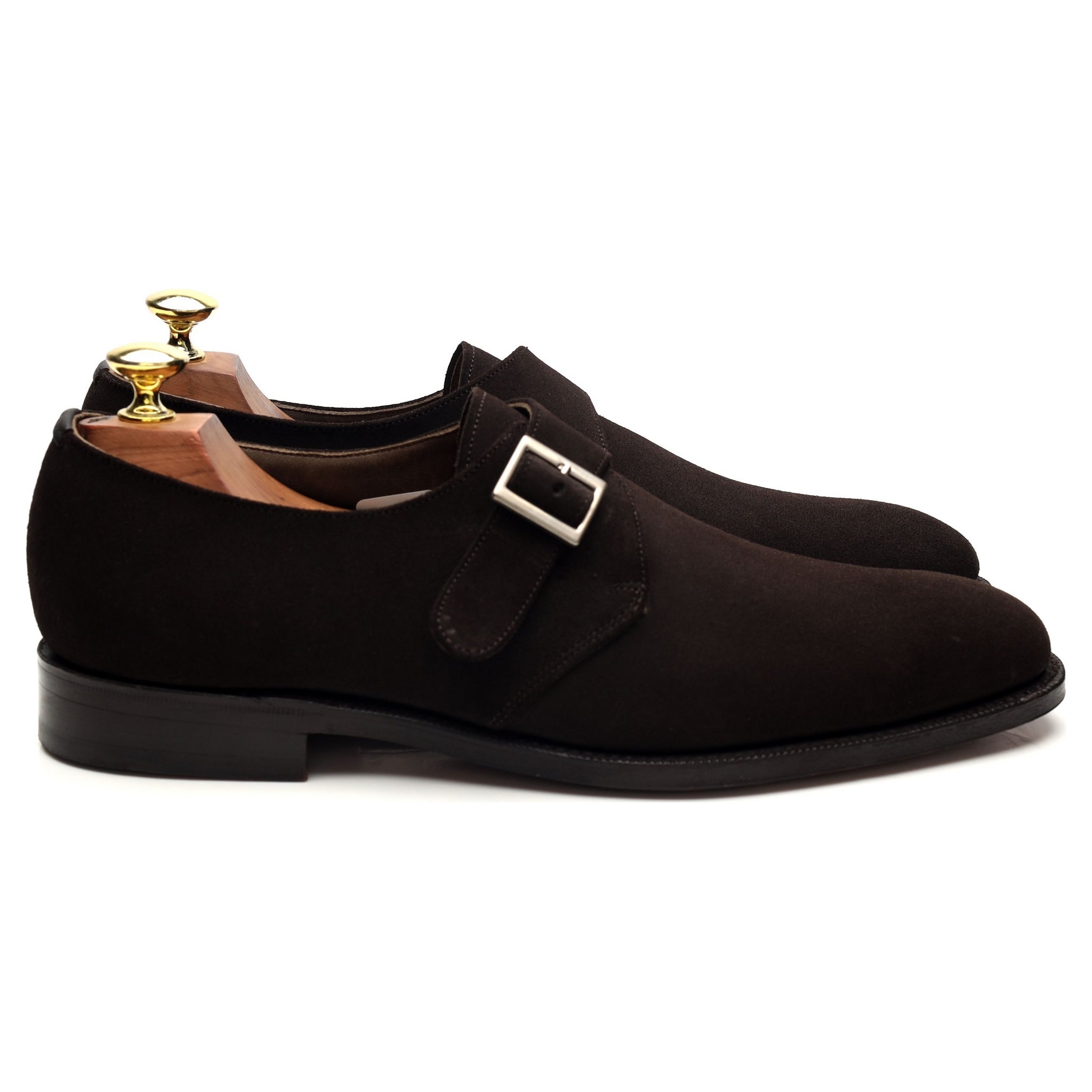 Church's Goddard Monk daim marron foncé pointure UK 7