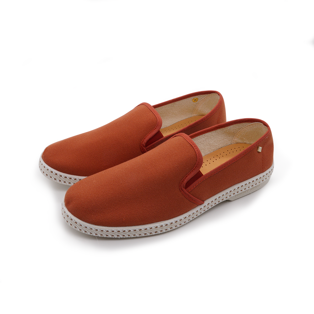 Rivieras Classic Toile espadrilles terracotta coton