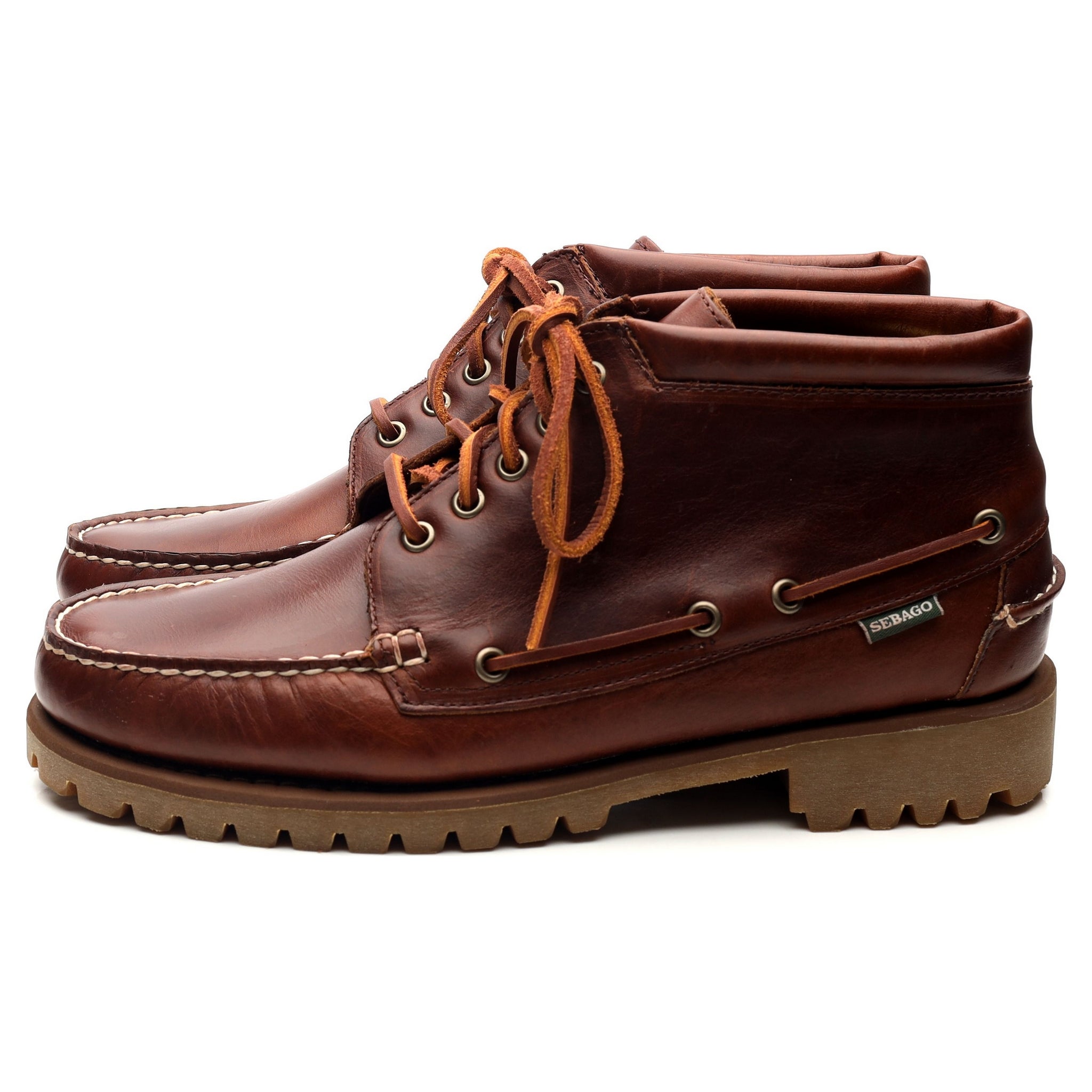 Sebago Ranger boots cuir marron 9