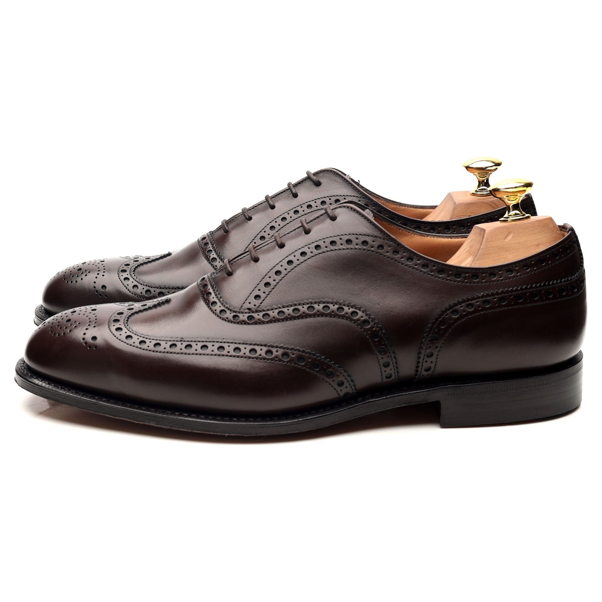 Church's Chetwynd brogues cuir marron foncé 8 G