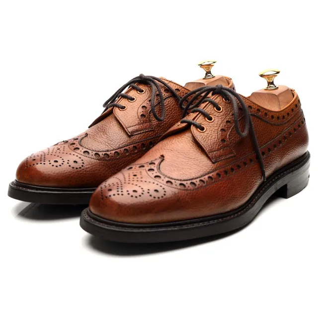 Private White Bolton derby cuir marron UK 10