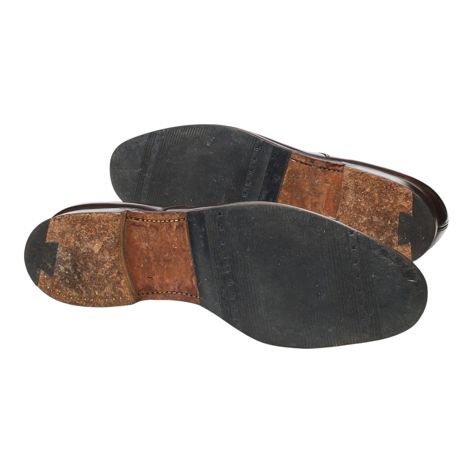 Church's derby brogues cuir marron foncé UK 10,5