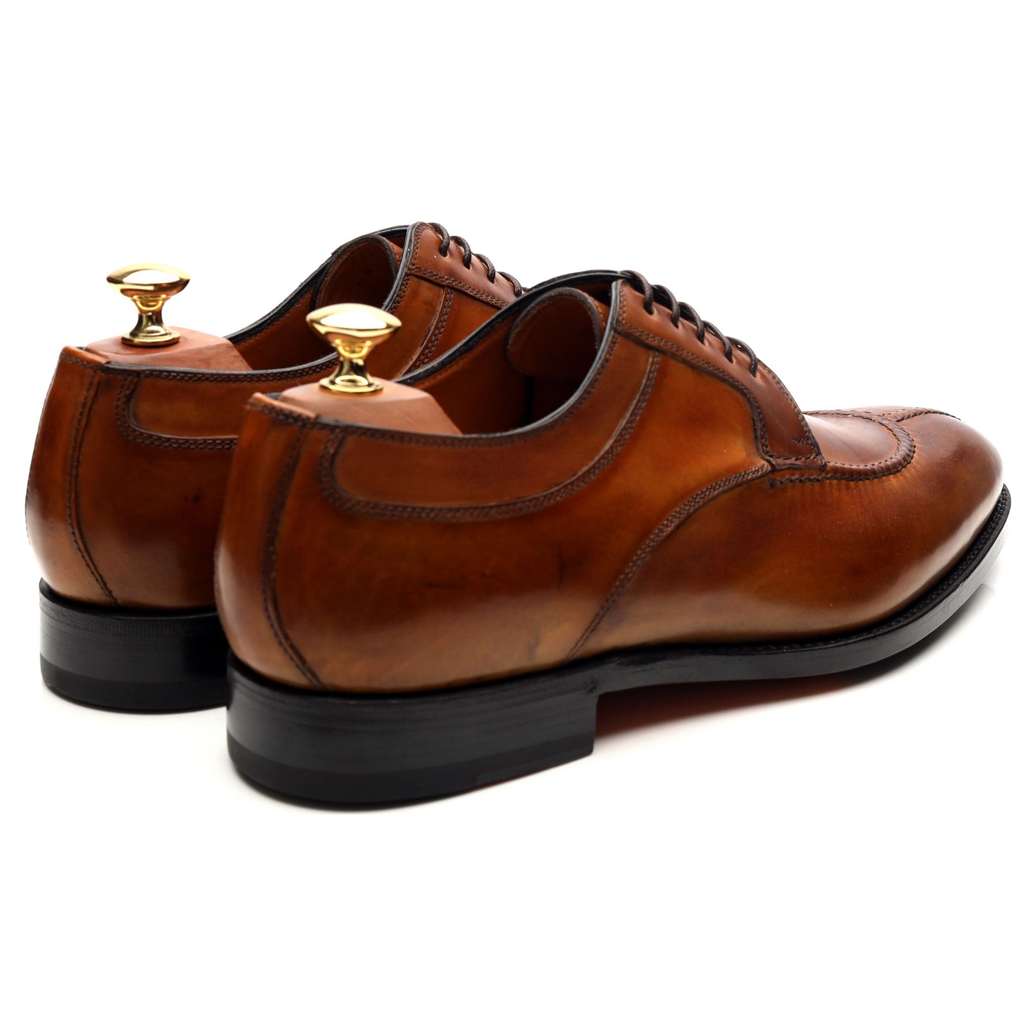Bontoni Magnifico derby cuir marron UK 9 veau