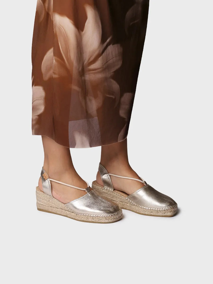 Toni Pons Tana espadrilles compensées cuir confort+