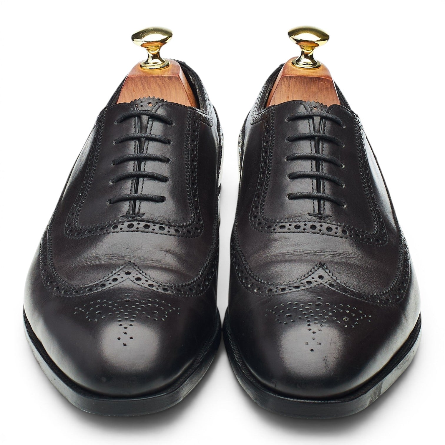 Edward Green Oakdale oxford cuir gris foncé 7,5 UK