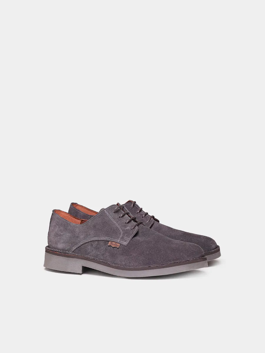 Toni Pons Jeff-SY derby daim gris homme 3 cm