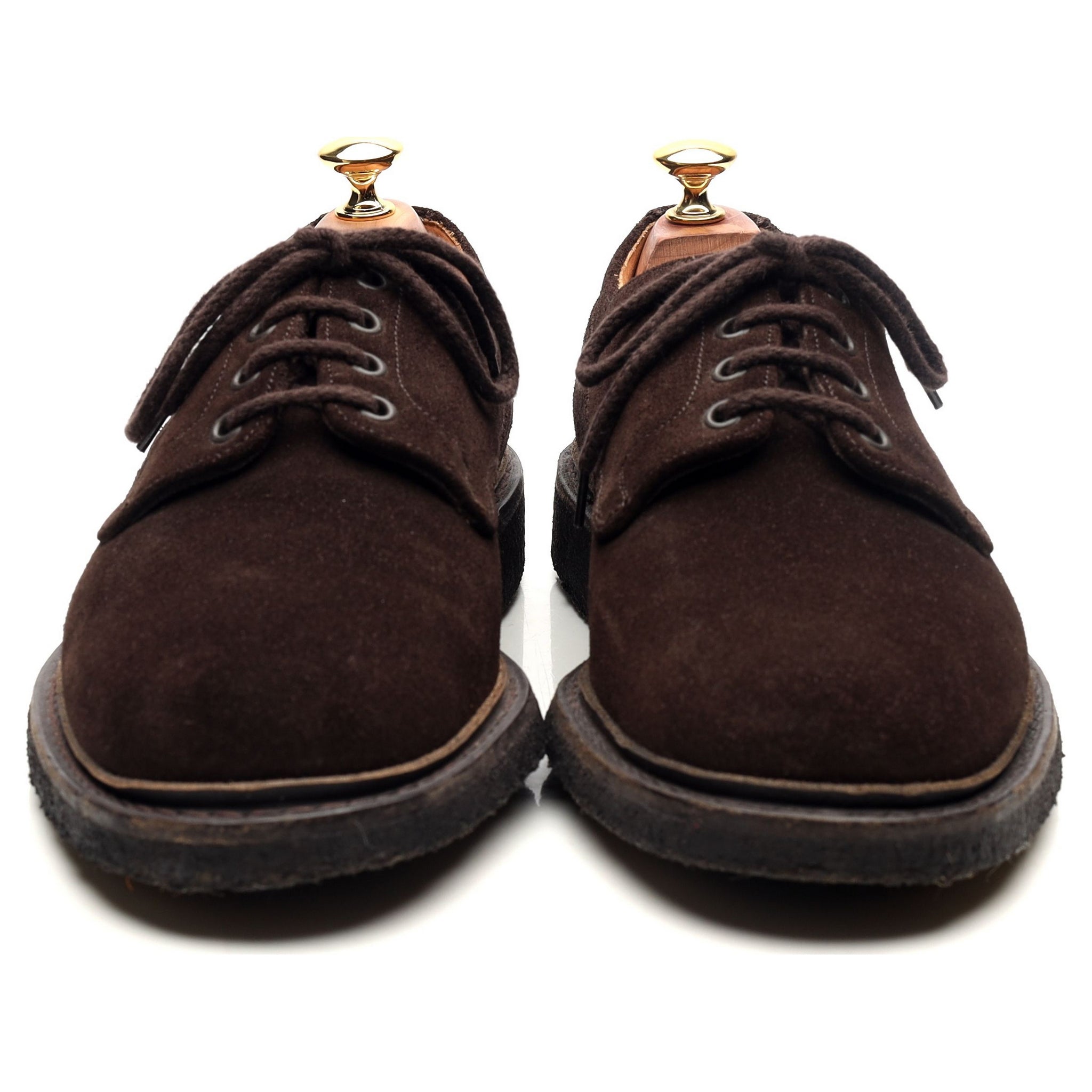 Church's Chilcote derby suède marron UK 9 G