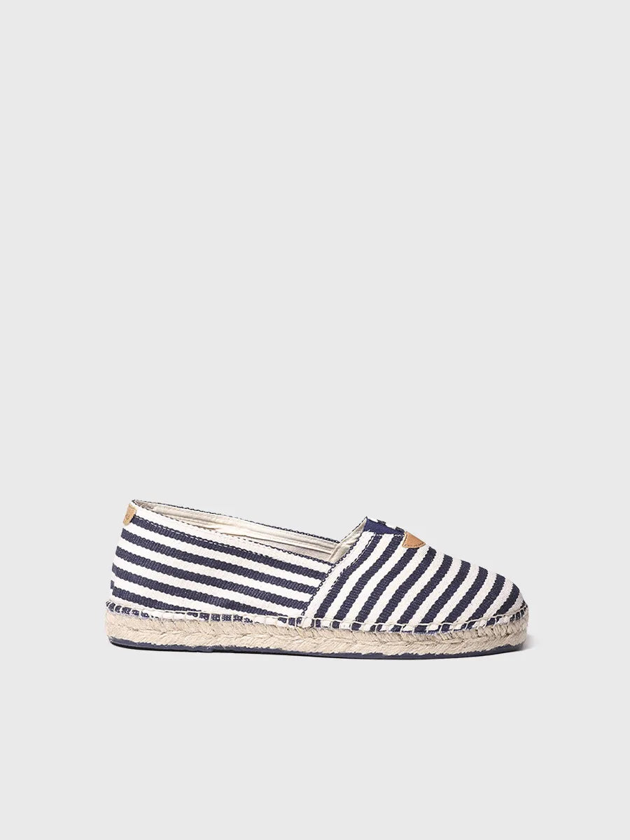 Toni Pons Blanes-DD espadrille mixte toile marine vegan