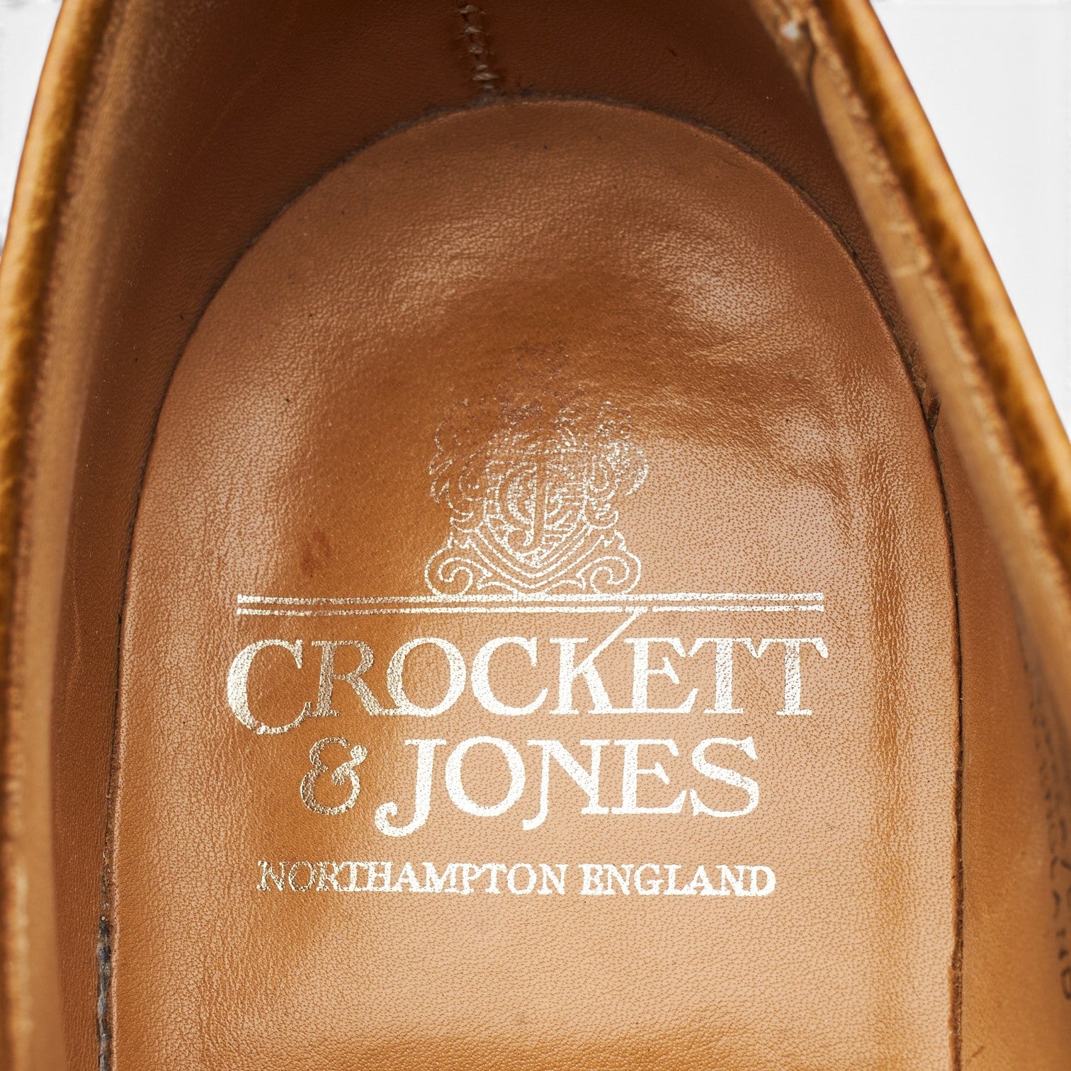 Crockett & Jones Grasmere derby cuir grainé UK 7.5