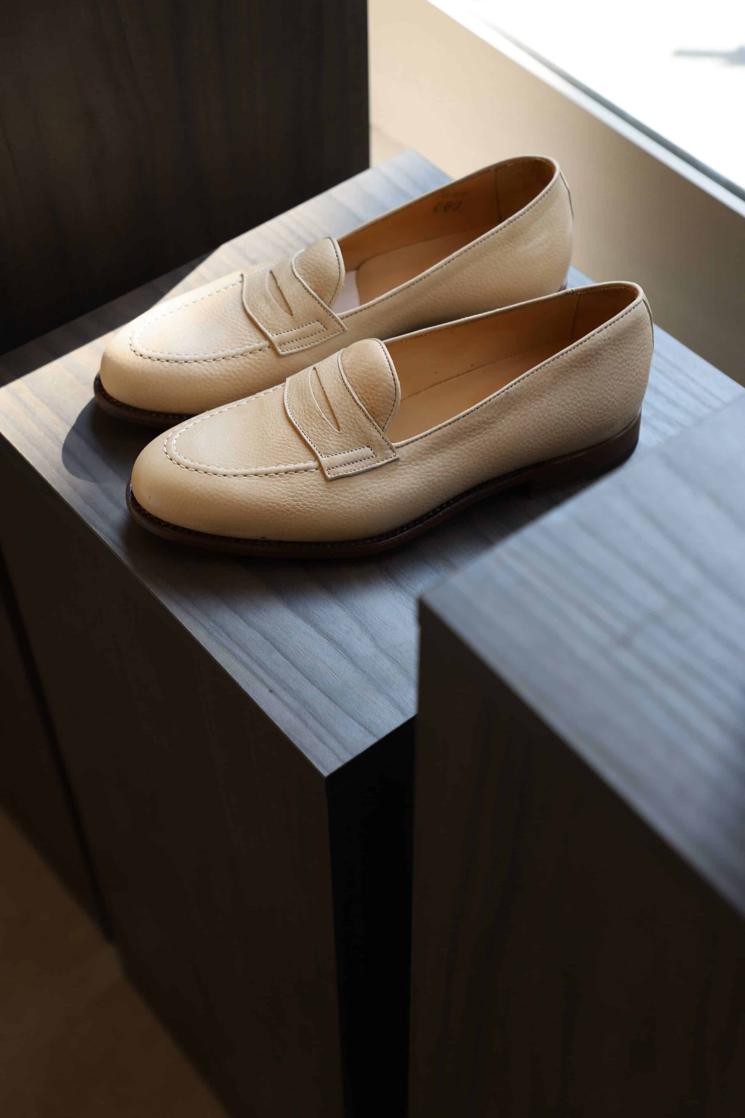 Malfroid Newport Superleggera mocassins grainé
