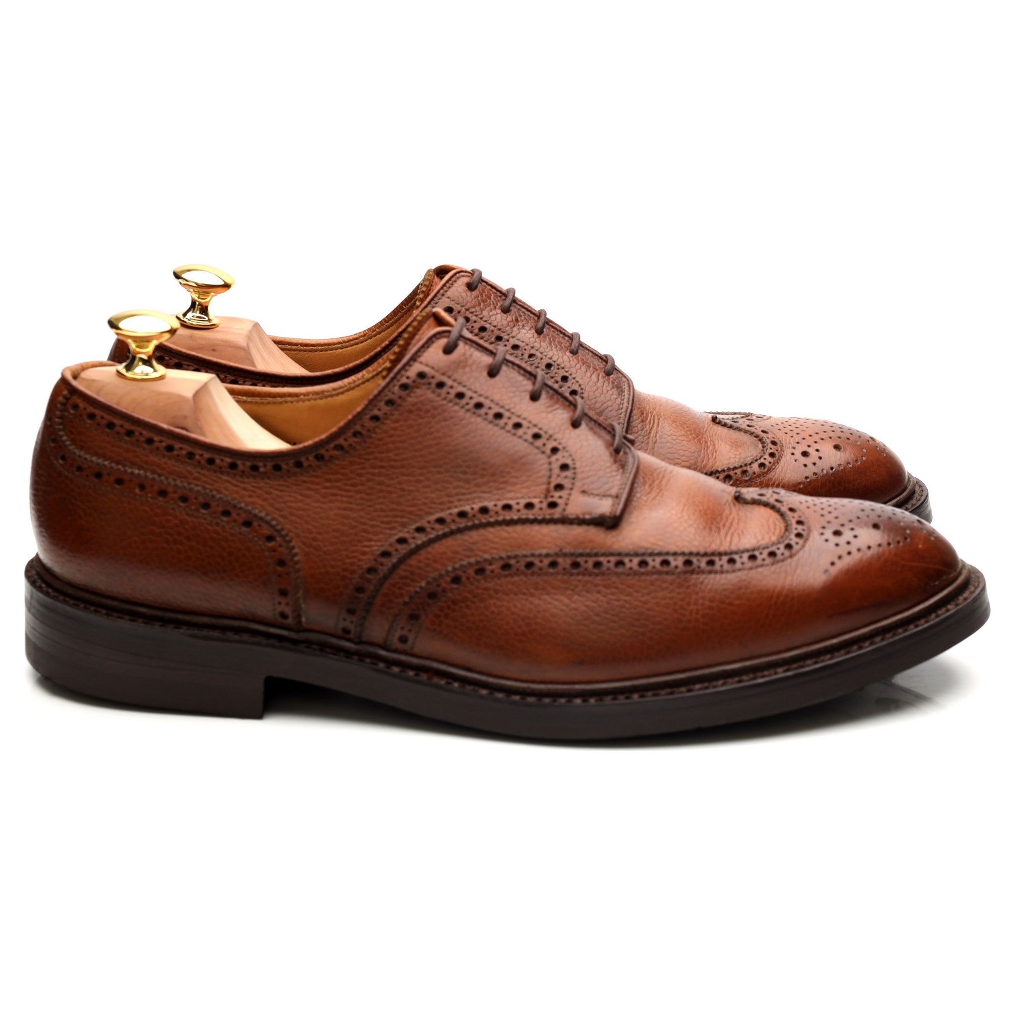 Crockett & Jones Pembroke derby cuir marron UK 11