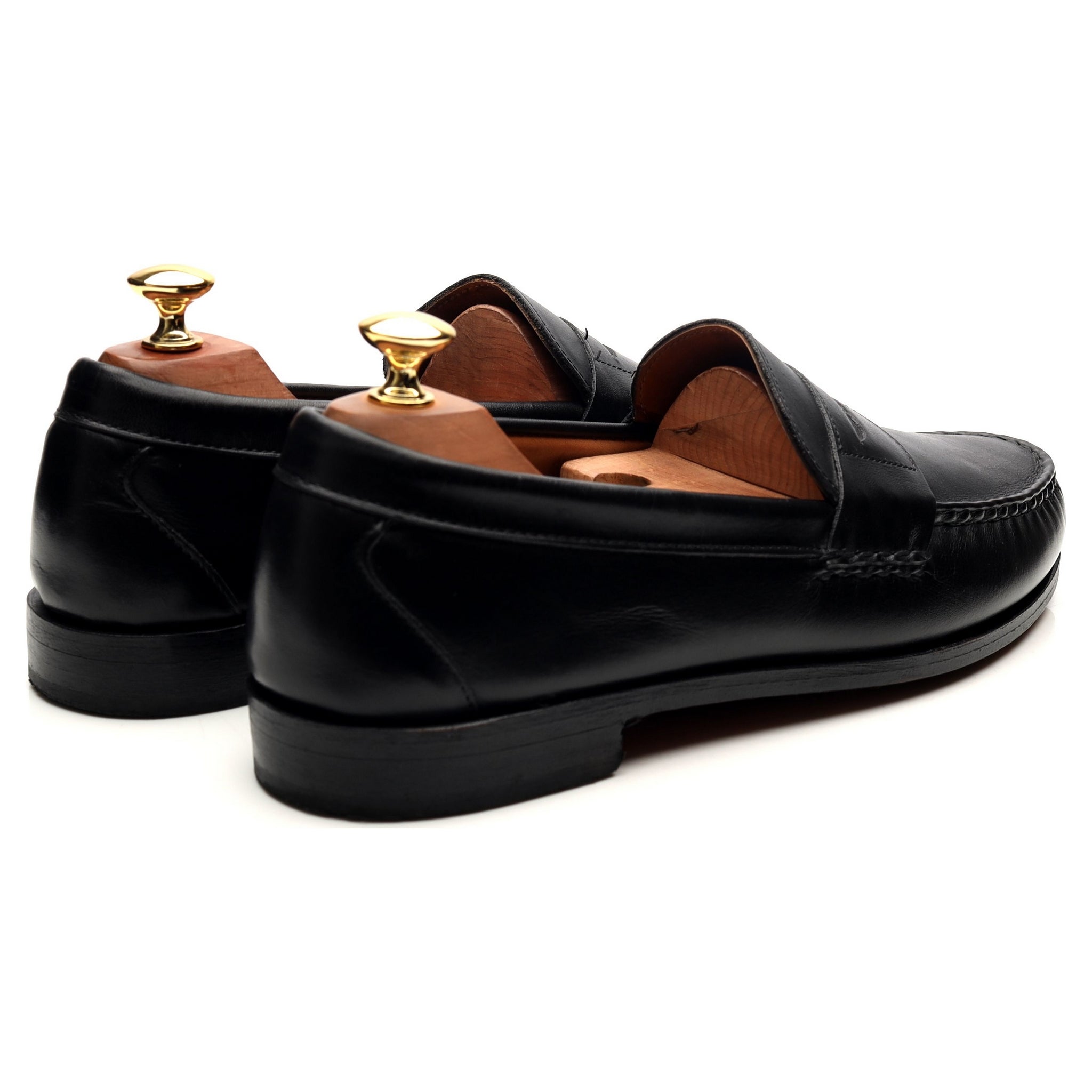 Allen Edmonds mocassins cuir noir UK 10
