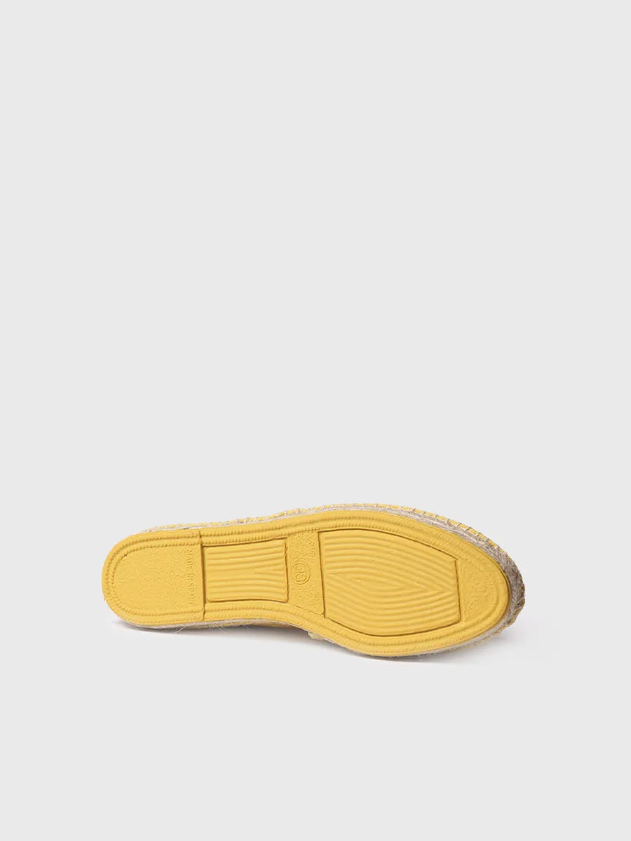 Toni Pons Blanes-ER espadrille jaune vegan
