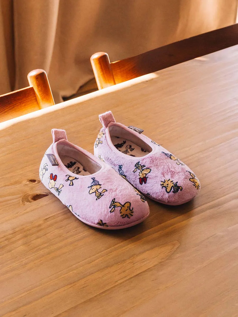 Toni Pons Woody chaussons enfant fourrure Snoopy