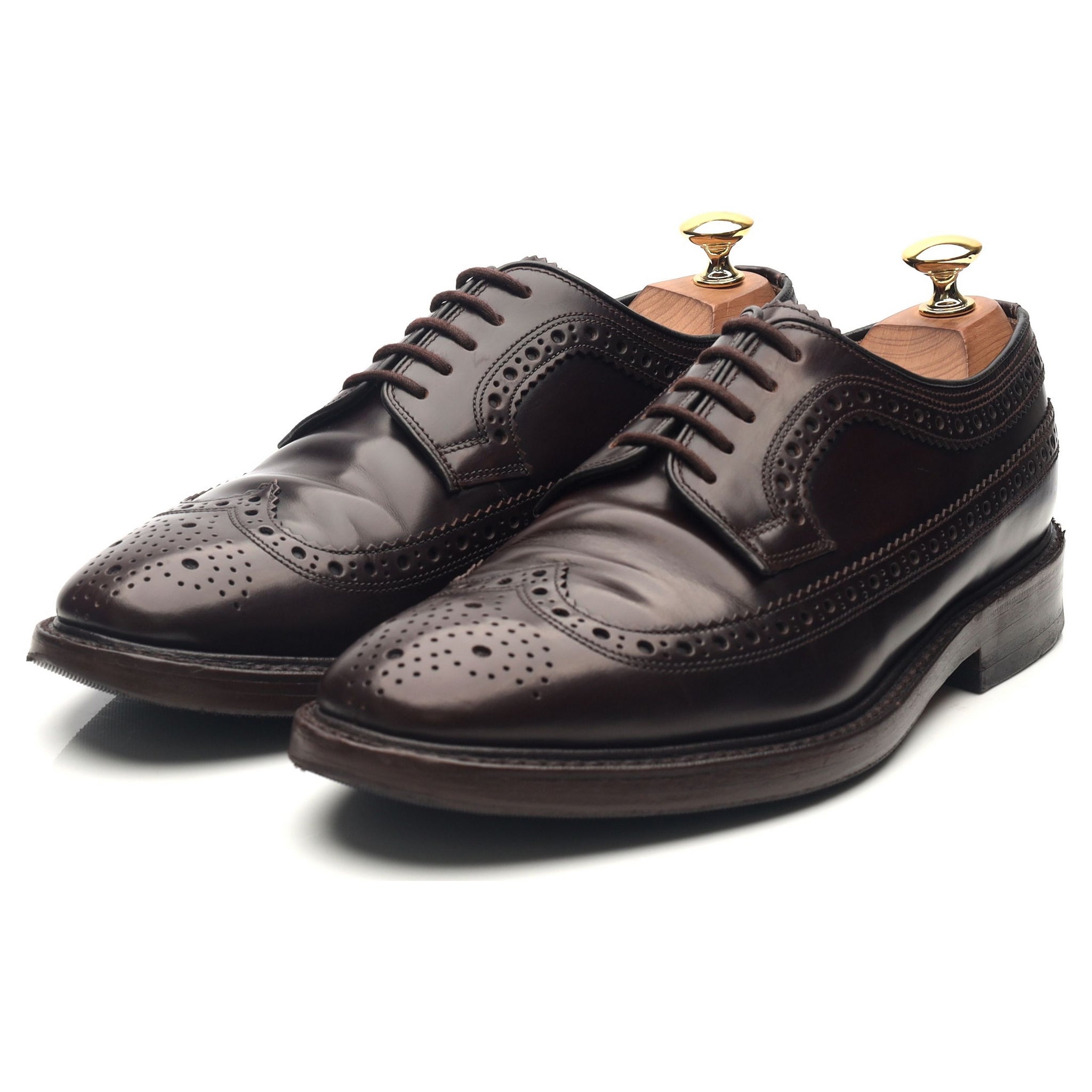 Loake Royal Brogue derbys cuir bordeaux 6.5 UK